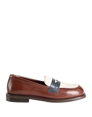 MAX&Co. Loafers LIV1
 Brown Leather, Synthetic fibers