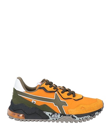 W6YZ Sneakers Mandarino Pelle, Fibre tessili