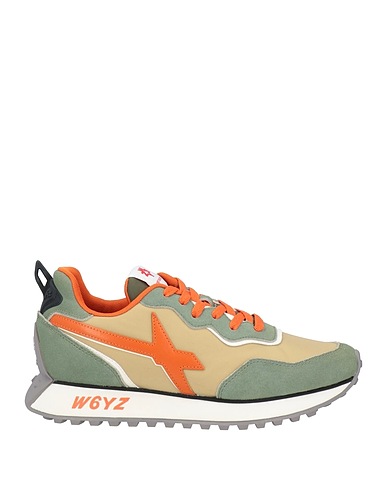 W6YZ Sneakers Sage green Leather