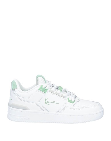 KARL KANI Sneakers White Leather, Textile fibres