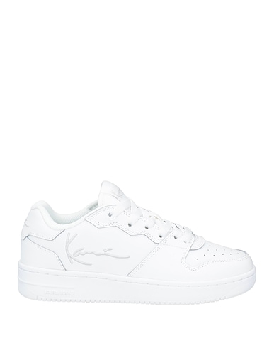 KARL KANI Sneakers Bianco Pelle, Fibre tessili