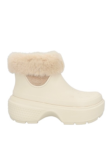 CROCS Ankle boot Beige Rubber