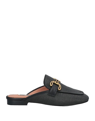BIBI LOU Mules und Clogs Schwarz Gewebefasern