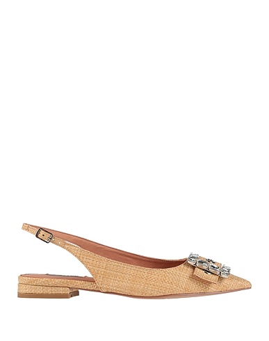 BIBI LOU Ballet flats Sand Textile fibres
