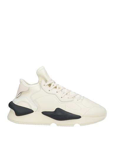 Y-3 Sneakers Off white Leather, Textile fibres