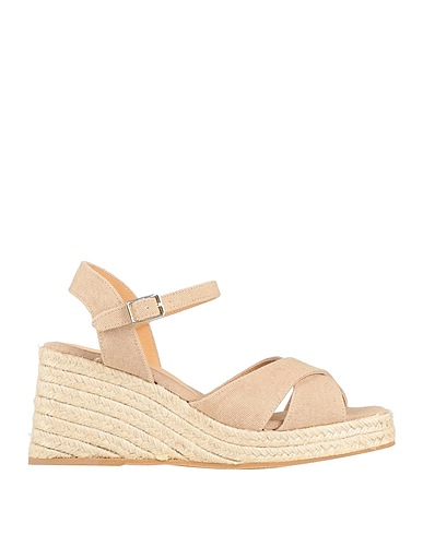 CASTAÑER Espadrilles Beige Textile fibres
