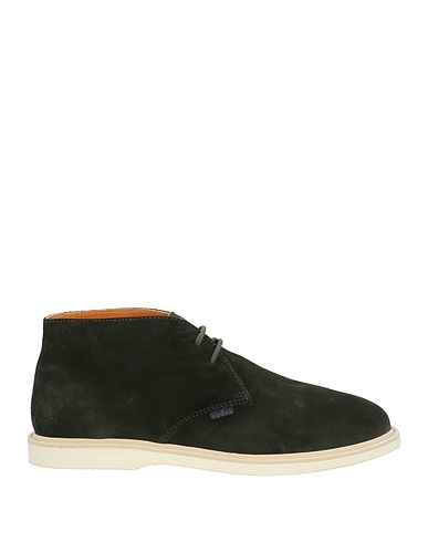 HOGAN Stiefelette Dunkelgrün Leder