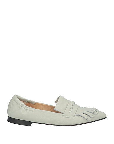 POMME D'OR Loafers Light green Leather