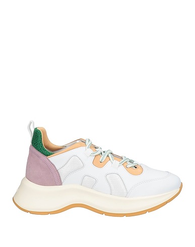 HOGAN Sneakers Weiß 60% Ziegenleder, 30% Polyester, 10% Kalbsleder