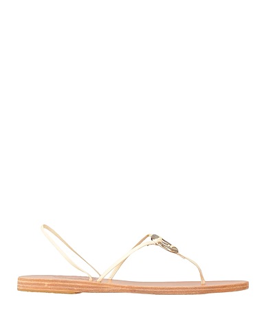 ANCIENT GREEK SANDALS Dianetten Elfenbein Gewebefasern
