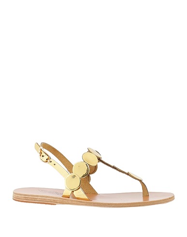 ANCIENT GREEK SANDALS Infradito Oro Pelle