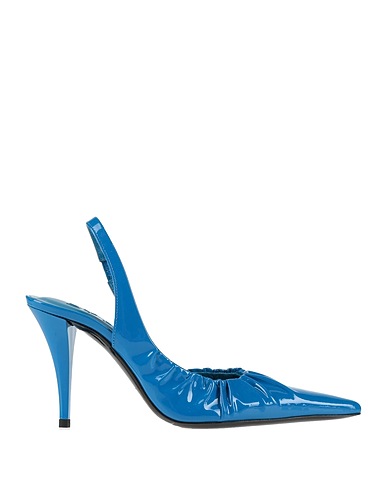 BY FAR Décolleté Blu Pelle