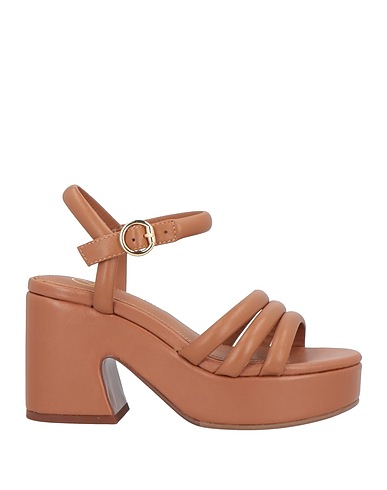 ASH Sandals Camel Leather