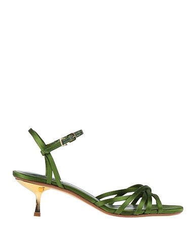 NCUB Sandalen Grün Gewebefasern