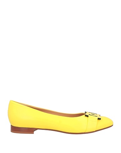 VOLTAN Ballerinas Gelb Leder