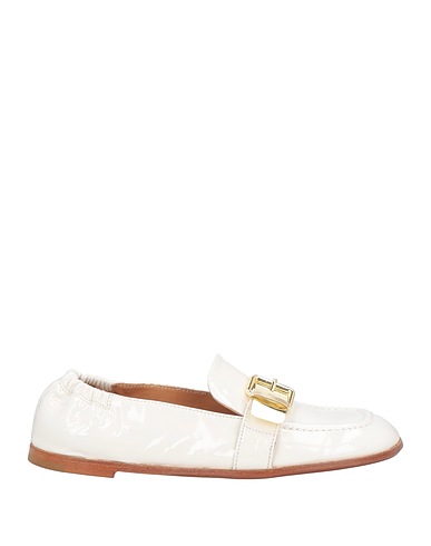 LAURA BELLARIVA Loafers White Leather