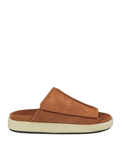 CLARKS ORIGINALS Sandals Brown Leather