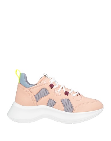 HOGAN Sneakers Blush Leather, Textile fibres