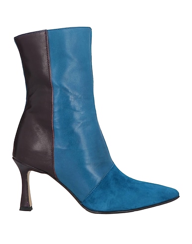 L'ARIANNA Ankle boot Blue Leather