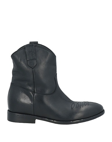 STRATEGIA Stiefelette Schwarz Leder