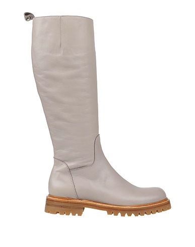 S. MORITZ Boots Light grey Lambskin