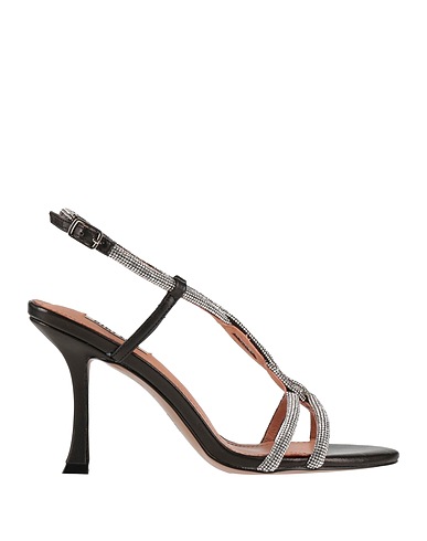 BIBI LOU Sandals Black Leather