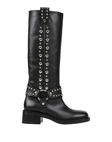 STRATEGIA Boots Black Leather