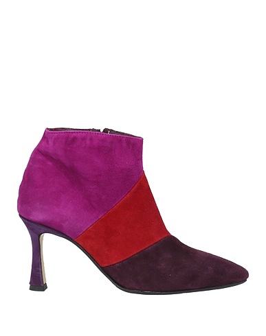 L'ARIANNA Stiefelette Pflaume Leder