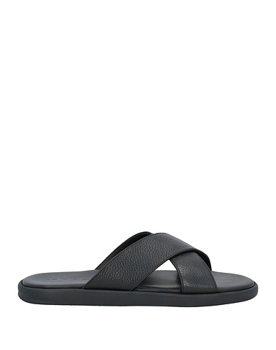 DOUCAL'S Sandals Black Leather