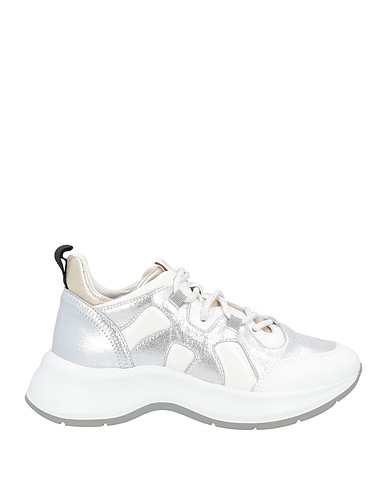 HOGAN Sneakers Argento Pelle