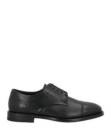 FERRAGAMO Stringate Nero Pelle