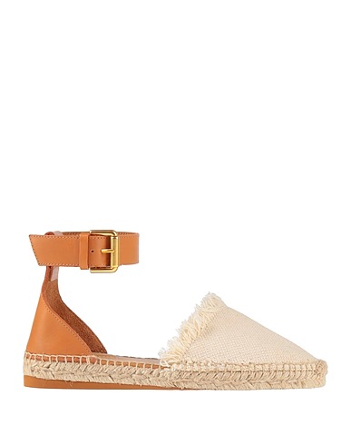 SEE BY CHLOÉ Espadrilles Off white Textile fibers, Calfskin