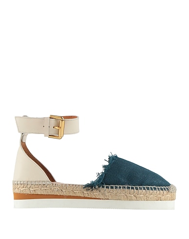 SEE BY CHLOÉ Espadrilles Textile fibres, Calfskin