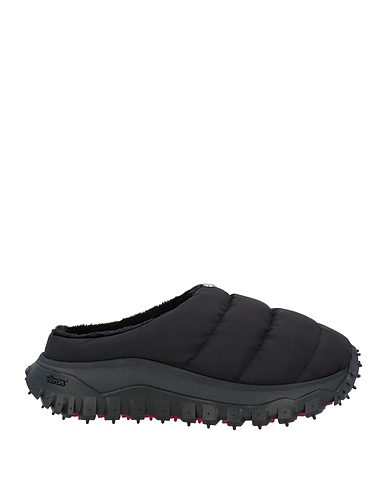 MONCLER Mules und Clogs Schwarz Gewebefasern