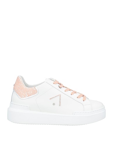 ED PARRISH Sneakers Bianco Pelle, Fibre tessili