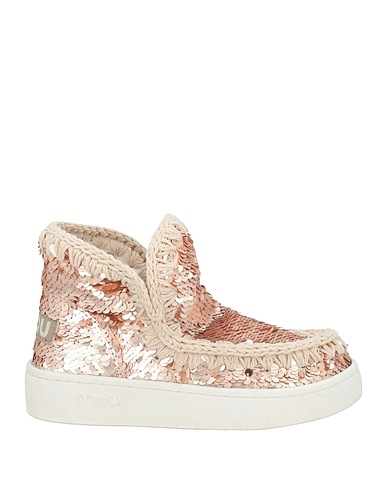 MOU Ankle boot Rose gold Other Fibres