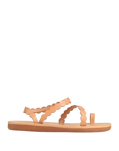 ANCIENT GREEK SANDALS Tongs Camel Vachette