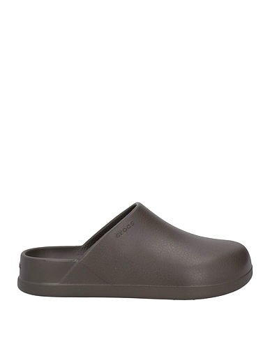 CROCS Mule e zoccoli Testa di moro Gomma