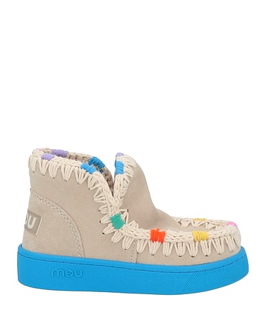 MOU Stiefelette Maulwurfsgrau Rindsleder
