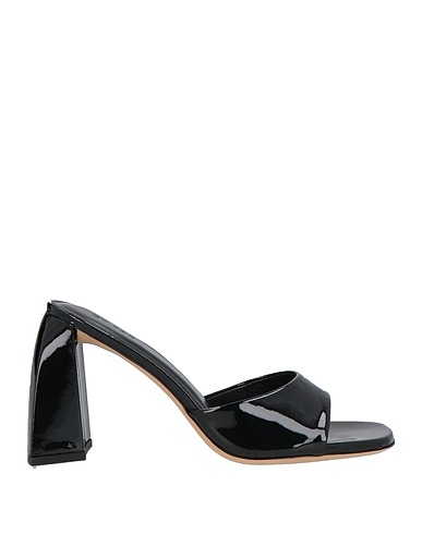 BY FAR Sandals Black Leather