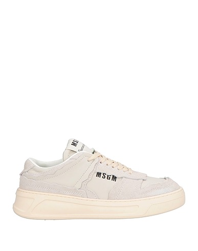 MSGM Sneakers FANTASTIC GREEN Light grey Leather