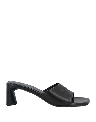BALENCIAGA Sandals Black Leather
