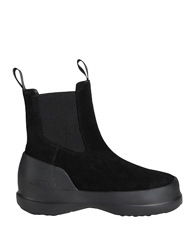 MOON BOOT Ankle boot MB LUNA CHELSEA SUEDE
 Black 80% Cow leather, 20% Polyester