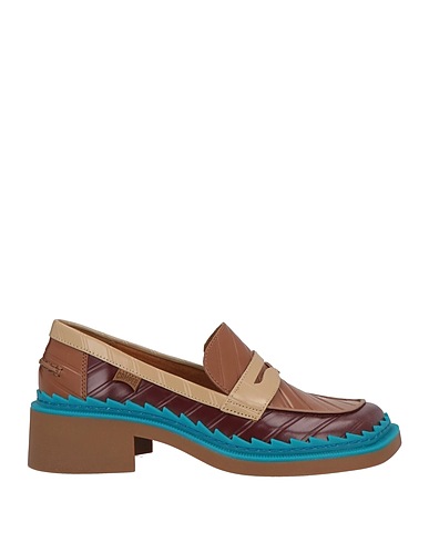 CAMPER Loafers Burgundy Leather