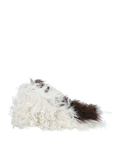 ALANUI Ankle boot Cream Mongolian fur