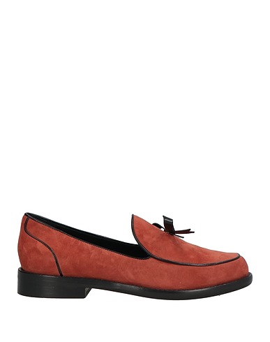 FABRIZIO VITI Loafers Rust Leather
