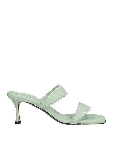 N°21 Sandals Light green Leather