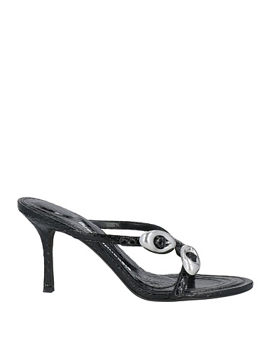 ALEXANDER WANG Sandals Black Leather