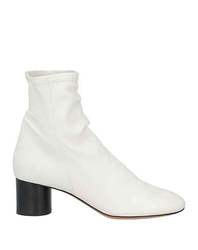 ISABEL MARANT Ankle boot White 100% Lambskin