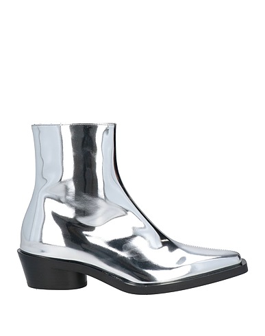 PROENZA SCHOULER Ankle boot Silver Leather